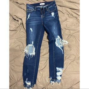 Distressed Skinny Jeans